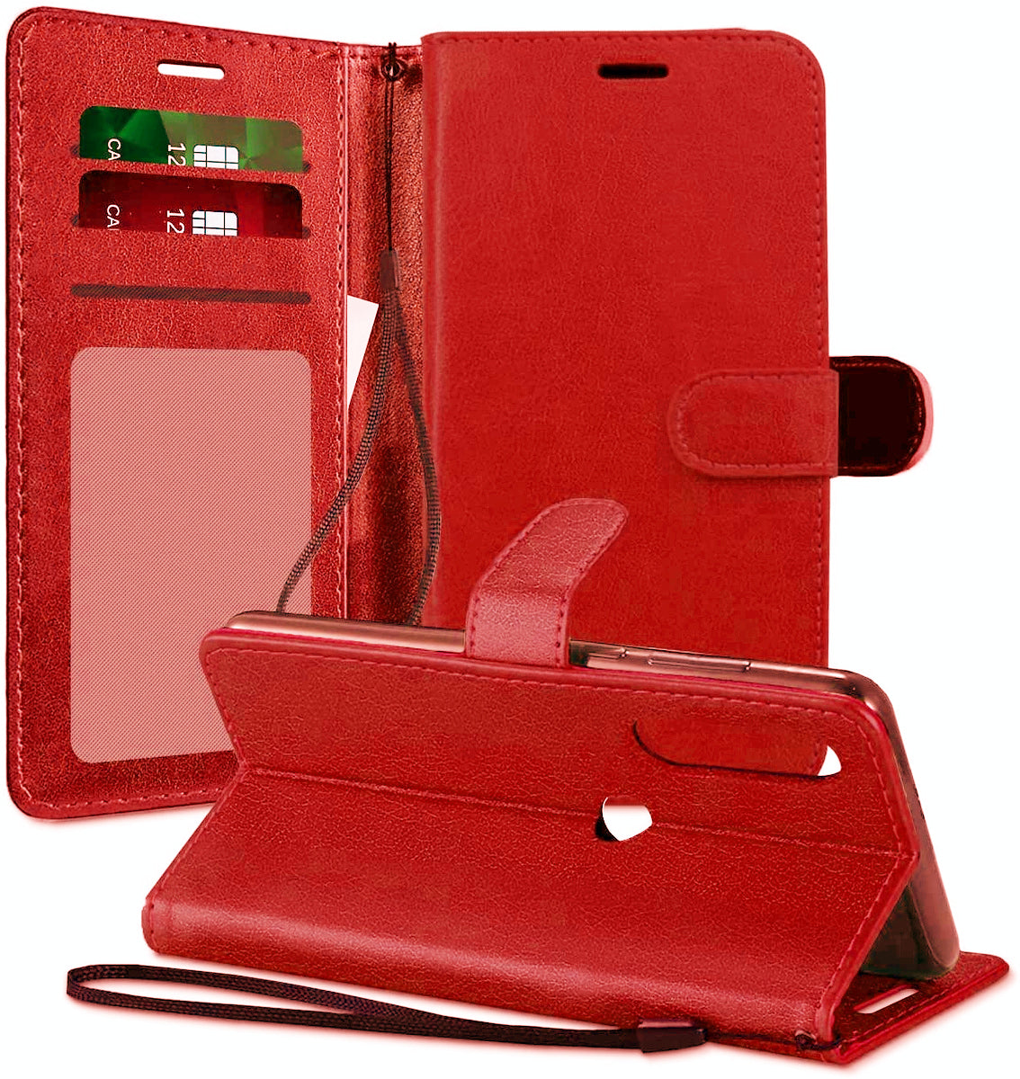 Leather Folio Wallet Case for Motorola Moto G Power (2022) / G Play (2023) Leather Folio Wallet Case for Motorola Moto G Power (2022) / G Play (2023)